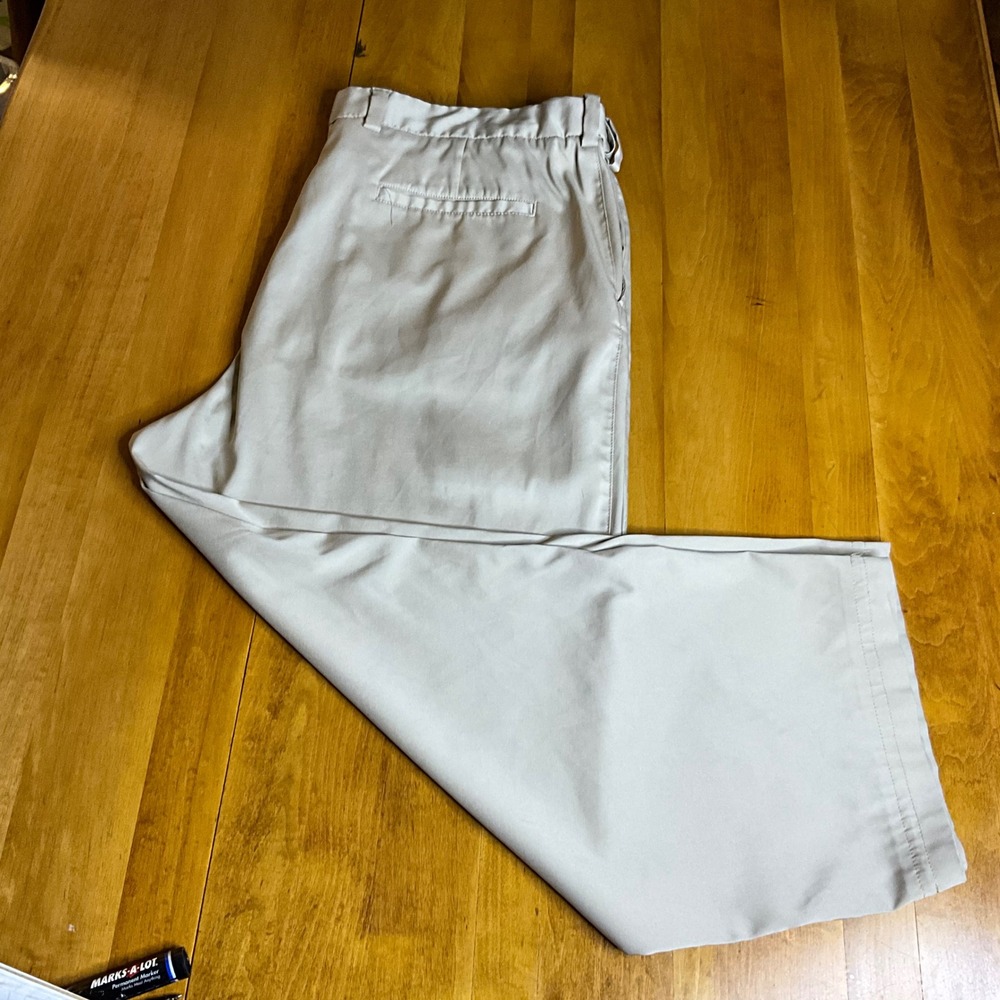 Pebble Beach‎ Dry Luxe Performance Tan Golf Pants Men's W30 Relaxed Fit